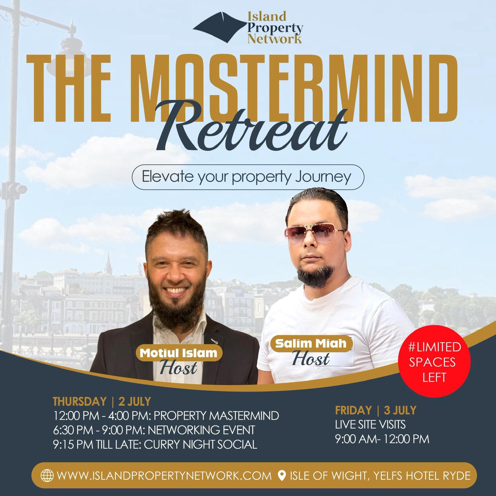 Mastermind Retreat ( inc hotel and lunch )